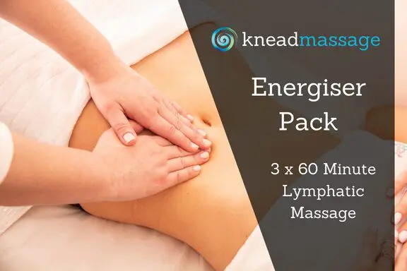 Energiser lymphatic massage packs