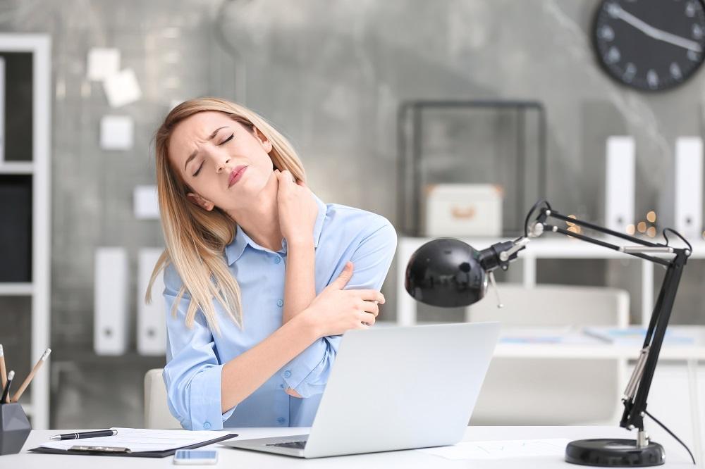 Office worker neck pain